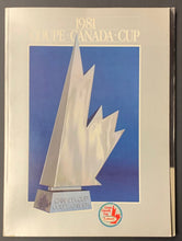 Load image into Gallery viewer, 1981 Canada Cup Hockey Program Vintage Sports Sweden USA +