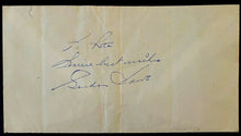 Load image into Gallery viewer, 1950s NHL Hockey Hall of Famer Gordie Howe Signed Envelope Autographed Vintage