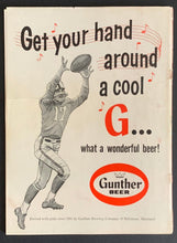 Load image into Gallery viewer, 1957 NFL Football Program Baltimore Memorial Stadium Colts vs 49ers