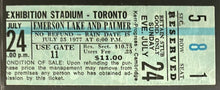 Load image into Gallery viewer, 1977 Emerson Lake And Palmer Concert Ticket Stub Tour Backstage Pass iCert VTG