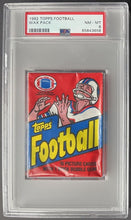 Load image into Gallery viewer, 1982 Topps Football Unopened Factory Sealed Wax Pack NFL Cards PSA NM-MT 8