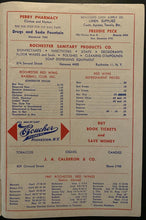 Load image into Gallery viewer, 1947 MiLB AAA Baseball Program Rochester Red Wings Baltimore Orioles Vintage