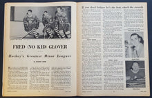Load image into Gallery viewer, 1960 Hockey Pictorial Magazine Montreal Canadiens Jean Beliveau Front Cover NHL