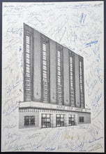 Load image into Gallery viewer, Maple Leaf Gardens Print Autographed Signed by 25+ Hockey HOFers Toronto NHL VTG