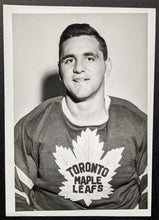 Load image into Gallery viewer, 1957 Turofsky Type 1 Photo Rookie Bobby Baun NHL Toronto Maple Leafs LOA