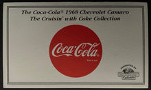 Load image into Gallery viewer, 1968 Coca Cola Chevrolet Camaro Dinky Diecast Matchbox Collectibles Model Car