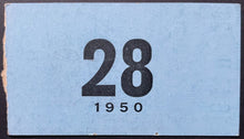 Load image into Gallery viewer, 1950 Golden Gloves Tournament Of Champions Boxing Ticket Chicago Stadium