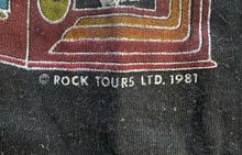 Load image into Gallery viewer, 1981 Styx Paradise Theatre World Tour Concert T-Shirt Original Vintage Large