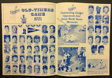 Load image into Gallery viewer, 1975 Los Angeles Dodgers MLB Baseball Old Timers Game Program Casey Stengel