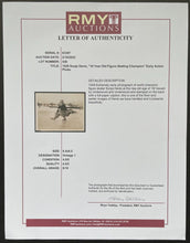 Load image into Gallery viewer, 1928 Type 1 Action Photo Sonja Henie Figure Skating Champion Historical LOA VTG