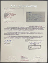Load image into Gallery viewer, 1956 NHL Autographed Letter Montreal Canadiens Frank J Selke Signed JSA LOA