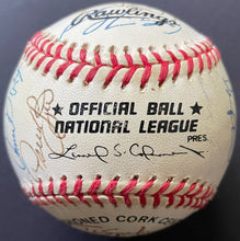 Load image into Gallery viewer, 1995 Montreal Expos Team Autographed Signed x27 Baseball MLB Pedro Martinez VTG