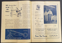 Load image into Gallery viewer, 1953 Forum Sports Magazine Program Montreal Royals vs Sherbrooke Phoenix Hockey