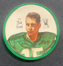 Load image into Gallery viewer, 1964 Bob Good Nalley's Chips CFL Football Coin #75 Saskatchewan Roughriders