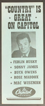 Load image into Gallery viewer, 1964 CFGM 1310 Toronto Official Country Music Chart Radio Survey George Jones