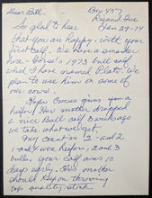Load image into Gallery viewer, 1974 Frank J. Selke Signed Hand Written Letter Autographed NHL HOF JSA LOA