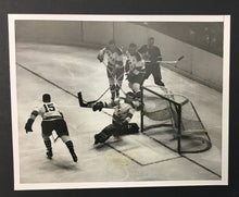 Load image into Gallery viewer, 1954 New York City Press Photo Gump Worsley Toronto Maple Leafs vs Rangers NHL