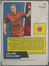 Load image into Gallery viewer, 2021-22 Donruss Soccer Erling Haaland Net Marvels Press Proof #5 PSA 9 MINT FIFA