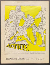 Load image into Gallery viewer, 1971 OHA Hockey Major Junior Series Program Ottawa 67's vs Hamilton Red Wings