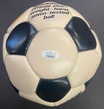 Load image into Gallery viewer, Signed Rod Stewart Browns Skydome First Concert Used Soccer Ball Autographed JSA