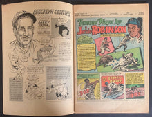 Load image into Gallery viewer, 1952 Jackie Robinson Baseball Comic Book No. 6 Brooklyn Dodgers MLB HOF Fawcett