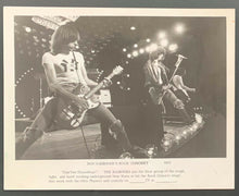Load image into Gallery viewer, 1970's The Ramones Vintage Concert Photo Hard Rocking Underground New Wave Band