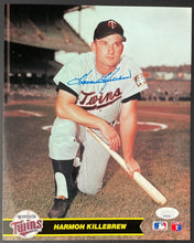 Load image into Gallery viewer, Harmon Killebrew Signed Minnesota Twins Promo Photo Autographed MLB Baseball JSA