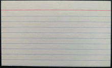 Load image into Gallery viewer, Vintage 1950/60's Tex Clevenger Autographed Signed Index Card + Envelope MLB