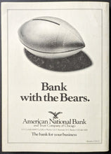 Load image into Gallery viewer, 1985 Chicago Bears Media Guide Super Bowl XX Championship Season NFL Football