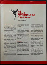 Load image into Gallery viewer, 1961 NFL Guide Carling Beer Promo Vintage Football Publication Quebec French