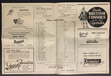 Load image into Gallery viewer, 1951 CFL Football Program Ottawa Rough Riders vs Hamilton Tiger-Cats Vintage