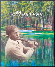 Load image into Gallery viewer, 1998 PGA Masters Golf Tournament Program + Weekend Pass Bobby Jones Pictured