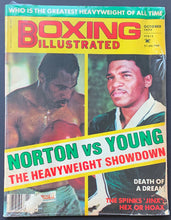 Load image into Gallery viewer, 1977 Boxing Illustrated Magazine Norton vs Young The Heavyweight Showdown Cover
