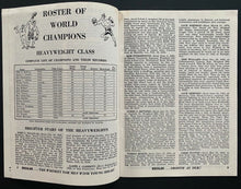 Load image into Gallery viewer, 1954 Kessler Boxing Fans Almanac Book History Rules Champs Rating Stats Sketch