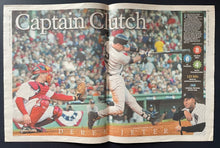 Load image into Gallery viewer, 2004 Derek Jeter Autographed New York Post Newspaper Cover Signed MLB VSA COA
