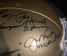 Load image into Gallery viewer, Multi Signed Autographed Notre Dame Helmet Joe Montana Steiner COA NCAA Football