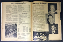Load image into Gallery viewer, 1954 MLB Baseball Brooklyn Dodgers Year Book Jackie Robinson Duke Snider