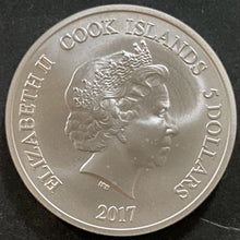 Load image into Gallery viewer, 2017 Upper Deck NHL Hockey 1 Troy Oz Silver Coin Erik Karlsson #d 2951/5000