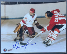 Load image into Gallery viewer, Vladislav Tretiak Signed 1972 Summit Series Hockey Photo Autographed HOFer