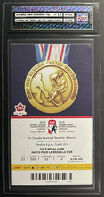 Load image into Gallery viewer, 2015 World Junior Championship Gold Medal Game Full Ticket Canada vs Russia
