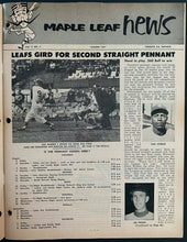 Load image into Gallery viewer, 1957 Toronto Maple Leaf Baseball International League Type 1 Photo + Schedule +
