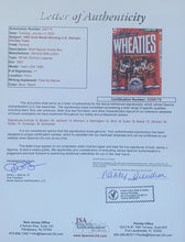 Load image into Gallery viewer, 1980 Lake Placid Winter Olympics US Hockey Gold Medal Team Signed Wheaties Box