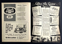 Load image into Gallery viewer, 1962 CNE Stadium CFL Hamilton Tiger Cats vs Toronto Argonauts VTG Program