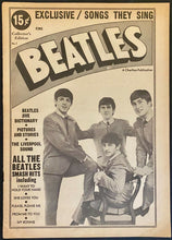 Load image into Gallery viewer, 1964 Vintage The Beatles Very Rare Song Book With Pictures Bios Arrangements