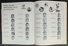 Load image into Gallery viewer, 1979 WHA All Star Hockey Game Program Edmonton USSR Moscow Dynamo Gretzky Howe