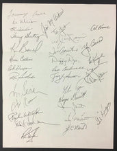 Load image into Gallery viewer, 1969 New York Mets MLB Spring Training Baseball Team Photo Vintage World Champs