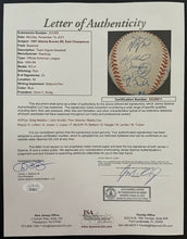 Load image into Gallery viewer, 1997 Atlanta Braves Team Signed Rawlings Baseball 23 Autos Maddux Smoltz JSA LOA