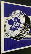 Load image into Gallery viewer, 1991-92 Signed NHL Hockey Toronto Maple Leafs Autographed Pennant Glenn Anderson
