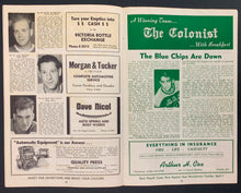 Load image into Gallery viewer, 1952 Victoria Memorial Arena Pacific Coast Hockey League Playoff Program Cougars