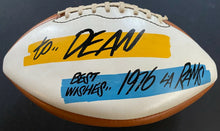 Load image into Gallery viewer, 1976 Vintage Signed Los Angeles Rams Autographed x40 Football 4 NFL HOFers JSA